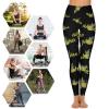 Aloha Pineapple High Waist Yoga Pants Workout Leggings for Women with Pockets Running M view 4