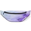 Fanny Pack for Women Men Purple Butterfly Waist Pack Crossbody Bag with Adjustable Straps for Hiking Running Walking Travel Cycling view 1