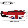 Fanny Pack for Women Men Waist Pack Flag of the United Kingdom Crossbody Bag with Adjustable Straps for Hiking Running Walking Travel Cycling view 3