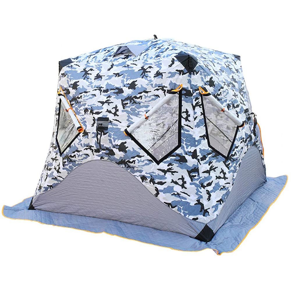 Outdoor Camping Tent Ice Fishing Shelter Portable Insulated Ice Fishing Tent, Easy Set Up