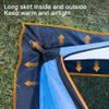 Outdoor Camping Tent Ice Fishing Shelter Portable Insulated Ice Fishing Tent, Easy Set Up view 4
