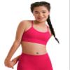 CRZ YOGA Girls Butterluxe Y Back Sports Bra Viva Magenta Large view 1