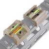 TPRCOL Low Baseline Optical Fiber Material Front and Rear Sight (Tan T1-Low Baseline Fiber Optic Sight) view 4