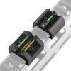 TPRCOL Low Baseline Optical Fiber Material Front and Rear Sight (Black T1-Low Baseline Fiber Optic Sight) view 1