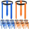 Niantime Durable Flag Football Belts, 14 Players Adjustable Football Games Training Belts with 42 Flags Outdoor Sport Training Equipment view 1