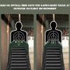 TPRCOL Low Baseline Fiber Optic Sight Front and Rear Sight (Green T1- Low Baseline Fiber Optic Sight) view 3