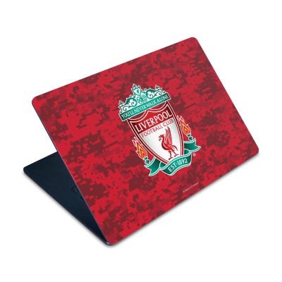 Head Case Designs Officially Licensed Liverpool Football Club Crest Red Mosaic Art Vinyl Sticker Skin Decal Cover Compatible with Apple MacBook Air 15" M2 2023