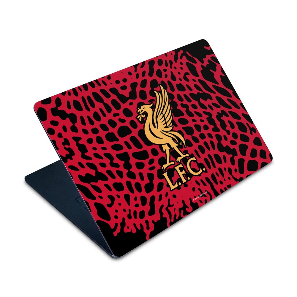 Head Case Designs Officially Licensed Liverpool Football Club Animal Print Art Vinyl Sticker Skin Decal Cover Compatible with Apple MacBook Air 15" M2 2023
