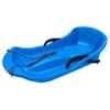 Plastic Snow Sled with Pull Rope and Handle Grips, Classic Winter Fun Ski Skooter Snowboard Kick-Scooter Sled for Use on Snow, Outdoor Sledding for Family Holiday Winter Activity view 1