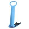 Blue Fold-up Snow Scooter with Handle, Lightweight Compact Foldable Outdoor Winter Ski Scooter Snow Sled Snowboard Kick-Scooter for Use On Snow Sand and Grass view 1