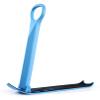 Blue Fold-up Snow Scooter with Handle, Lightweight Compact Foldable Outdoor Winter Ski Scooter Snow Sled Snowboard Kick-Scooter for Use On Snow Sand and Grass view 3