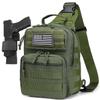 HPDF Small Tactical Military Backpack Sling Crossbody Holster Bag For Men CCW Sling Bag 10L view 1