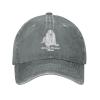 Basset Hound Mom Ponytail Baseball Cap Vintage Denim Cowboy Hat Washed Trucker Hats view 4