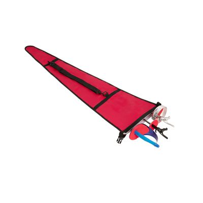 HALFS Fencing Bag Fencing Storage Sword Bag Portable Backpack Fencing Equipment (Size : Red)