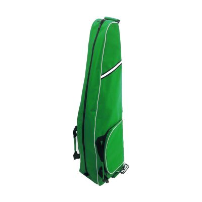 HALFS Professional Fencing Sword Bag Trolley Case (with Steel Frame/Pulley) Large Capacity/Wear-Resistant Adult Children Fencing Training Equipment (Thickness : Green, Size : 120x 35x 25CM)