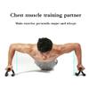 1 Pair S-Shaped Push Up Bars Non-Slip Push Up Stands Sweat Absorbent Foam Handles Floor Strength Training Equipment for Men Women Home Gym view 3