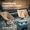ONETIGRIS Tigerblade Camping Chair, Lightweight Folding Backpacking Hiking Chair, Compact Portable 330 lbs Capacity view 4