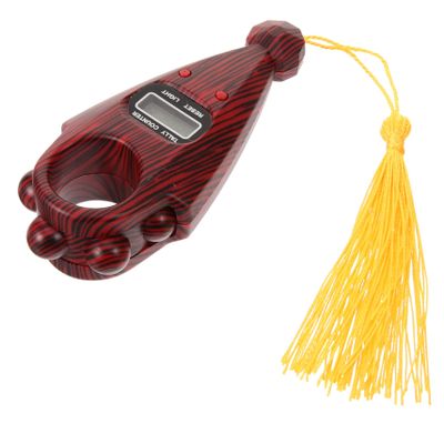 Electronic Prayer Counter Finger Digital Beads Counter Compact Design Portable for Travel