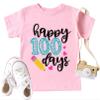 100 Days of School Shirt for Kids: Toddler Boys Girls Back to School T-Shirt Kindergarten Happy Gifts Tops view 1