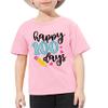 100 Days of School Shirt for Kids: Toddler Boys Girls Back to School T-Shirt Kindergarten Happy Gifts Tops view 3