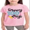 100 Days of School Shirt for Kids: Toddler Boys Girls Back to School T-Shirt Kindergarten Happy Gifts Tops view 4