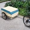 RIAHNEAH Bicycle Trailer 50 kg Load, Transport Trailer Multiple Whales, Aluminum Utility Cargo Bike Trailer view 4
