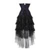 Hengzhifeng Women Renaissance Zip Bustier Corset with Tulle Skirt (Small,Purple) view 3