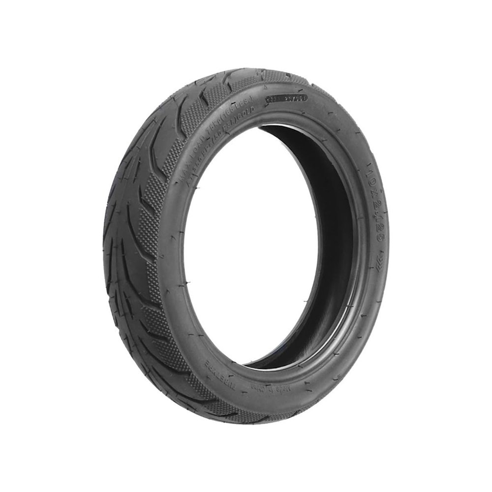 XIBANY Motorized Scooter 10X2.125 Outer Tires for Ninebot F20 F25 F30 F40 Electric Scooter 10 Inch Front Rear Tyre Wheel Rubber Accessories Motorized Scooter