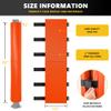 72" Tall Basketball Pole Pad, All-Weather Round Basketball Pole Padding Outdoor, 2" Thick Heavy Duty Wrap-Around Protective Pads for Adjustable & Fixed Height Basketball Hoop Poles view 2