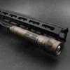 ZTFSETD M640V Dual Fuel Flashlight 1400 Lumens Strobe w/Offset Side Mount 1913 Rails,Tan view 3