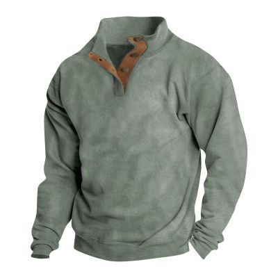 Generic Mens Corduroy Shirts Sweatshirts for Men Half Zip Pullover Men White Hoodies for Men Mens Black Long Sleeve Pajama Shirt Green Long Sleeve Tee Shirt Men5-Mint Green,XX-Large