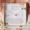 RareLove Mother of The Groom Gifts from Bride, Future Mother in Law Gifts 925 Sterling Silver Simple Pearl Necklace for Women,Gifts for Mother in Law, Wedding Gift from Bride view 3