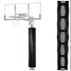PHENEPUS 72" Tall Basketball Pole Pad, All-Weather Round Basketball Pole Padding Outdoor, 2" Thick Heavy Duty Wrap-Around Protective Pads for Adjustable & Fixed Height Basketball Hoop Poles view 1