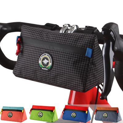 Vortika Bike Handlebar Bag, Bicycle Front Bag, Kids Handle Bar Bag, Storage Bag with Shoulder Strap for Men Women Kids Outdoor Road MTB Cycling