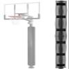 72" Tall Basketball Pole Pad, All-Weather Round Basketball Pole Padding Outdoor, 2" Thick Heavy Duty Wrap-Around Protective Pads for Adjustable & Fixed Height Basketball Hoop Poles view 1