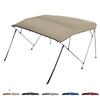 KEMIMOTO Bimini Top for Boat, Bimini Tops Cover 600D Marine Grade Canvas Boat Canopy with 6ft Length 54 in - 96 in Width 46 in Height, Includes Mounting Hardware, Straps Rear Support Poles view 1