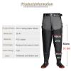 BcoMfy Fishing Hunting Hip Waders With Adjustable Snap Closure 80cm/31.5in Tall Pvc Fishing Boots (Color : Black, Size : 6) view 4