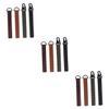BESPORTBLE 12pcs Tent Peg Sleeve Holder Chain Pu Leather Camping Nail Storage Bag for Outdoor Activities Hanging Nail Holder for Easy Access and Organization view 1