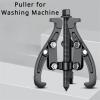 Lamar apparatus Special Puller for Washing Machine Remove Bearing Two Claw/three Claw 4 Inch/6 Inch Puller Double Hole Tools (Color : 6-inch black) view 3