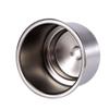 2Pcs Stainless Steel Cup Drink Bottle Holder Silver For Marine Boat Yacht RV Camper - Rust-Resistant and Versatile Beverage Storage view 3