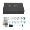 Topyond Professional Stainless Steel Tip Darts Set - 6pcs Exquisite Dart with Storage Case for Beginners and Professional Players view 1