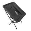 XHTLLO Camping Chair, Elastic Silk Oxford Cloth Ergonomic Design Camping Table, Simple More Stable Detachable Folding Chwith Storage Bag, for Outdoor, Beach[Black] view 1