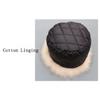 ECYC Ltd Women's Faux Fur Hat Russian Style Winter Warm Hat Faux Fur Ski Hat Fluffy Faux Fur Bucket Hats Russian Beanie Hat Cap for Ladies Girls view 3