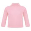Shinsto Kids Boys Girls Turtleneck Long Sleeve Shirt Winter Autumn Thermal Underwear Tops Casual T-Shirts Pink 11-12 Years view 1