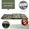 GRVCN Military Blanket - Camping Sleeping Bag with Zipper, Poncho Liner Thermal Insulated Blanket, Lightweight Portable Outdoor Hiking Survival Compression Carry Bag view 3