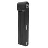 WOOXGEHM Folding Bicycle Lock, Anti Theft Waterproof Lightweight Foldable Bike Lock, with 6 Sections Folding Design with 2 Keys, for e Bike Scooter Road Mountain Bike(Black) view 1