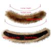 ECYC Ltd Faux Fur Collar Scarf Detachable Faux Fur Hood Trim Replacement Men's Women's Winter Warm Fluffy Furry Collar Neck Warmer Scarf Wrap for Unisex Winter Coat view 4