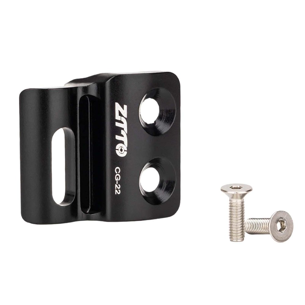 Bicycle Front Derailleur Hanger Hook Frame Gear Derailleur Mount Adapter for Riding, CG22 Black