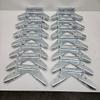 Pontoon Trailer V Wing Brackets Bunk Bolster Boat Pontoon V Wing Brackets, 14 Pack, for Boat Trailer view 1