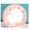 Jewelry Case Portable Jewelry Box Round Shape Jewelry Case Travel Jewelry Organizer Box Girl Stylish And Elegant Jewelry Storage Box Easy to access view 4